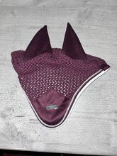 Fliegenhaube pony Equestrian Stockholm Purple white edge