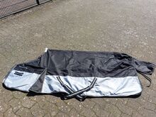 Outdoordecke – schwarz/grau - Größe 165cm – 200g-Füllung