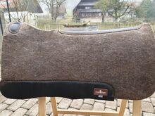 Western Filzpad aus Alpakawolle, Grösse 79 x 81 cm, Dicke 2,5 cm Filzpad Western 