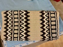 Westernblanket Sparkling in beige mit Glitzergarn Loesdau Sparkling