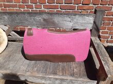 Westernpad, Barnpad/Wollfilz, pink  neu Barnpad/Alpenpad 