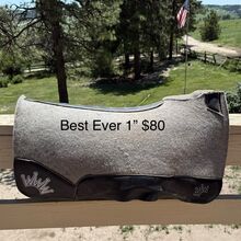 Multiple saddle pads.  Best ever & Diamond wool