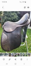 Saddle in brown leather GFS
