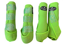 Prof. Choice Glitzer Gamaschen 4er Set Prof. Choice