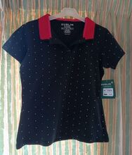 Black Dublin Polo Shirt. Size 10/Small. Dublin