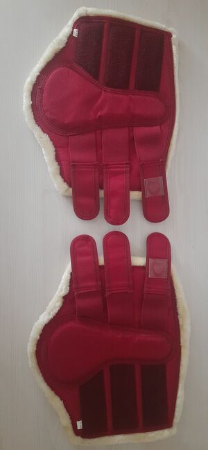 1 Paar Fellgamaschen Größe: XL/WB, riderschoice, Sibylle Kerr, Tendon Boots, Pforzheim
