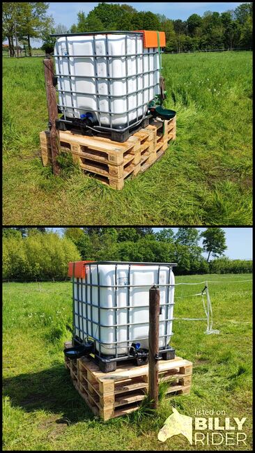 1000ltr. IBC-Fass mit Tränke, Marion , Horse Shelters & Tents, Dorsten, Image 3