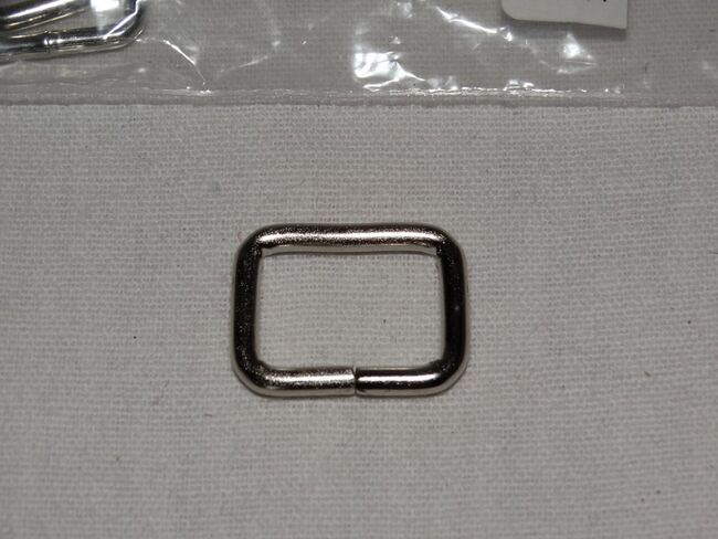 10x Vierkantringe 16x12x2,6mm Stahl vernickelt für Westerntrense Kopfstück Kinnriemen Western Trense, Anne, Other, Wahrenholz, Image 2
