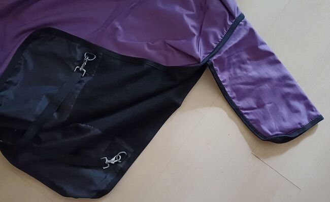 110€ REDUZIERT Highneck Regendecke 600D Fleece purple lila 155 165, BTS Bywater  Higneck Regendecke mit Fleece purple lila, Reitartikelbörse (Reitartikelbörse - Onlineshop für Wanderreiter), Horse Blankets, Sheets & Coolers, Grevenbroich, Image 2