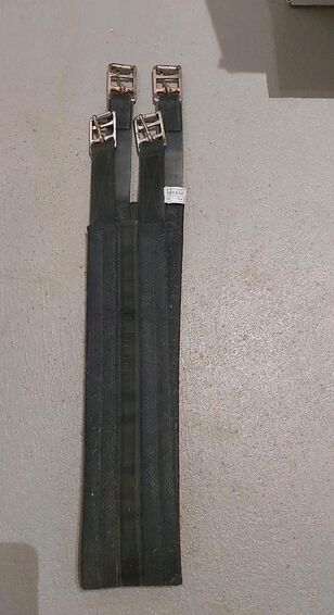 115cm Sattelgurt Stoff schwarz, Katrin Maruhn, Girths & Cinches, Tornesch