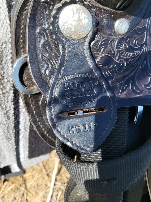12" King series pony saddle, King Series KS111, Kasey, Siodło westernowe , Jacksonville, Image 3