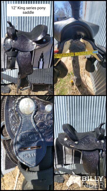 12" King series pony saddle, King Series KS111, Kasey, Westernsattel, Jacksonville, Abbildung 10