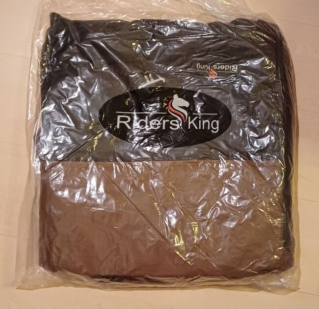 120€% 600D Highneck Regendecke m. Fleece Riders King braun beige 165cm, Riders King 600D Highneck Regendecke personalisierbar mit Fleece, Reitartikelbörse (Reitartikelbörse - Onlineshop für Wanderreiter), Pferdedecken, Grevenbroich, Abbildung 17