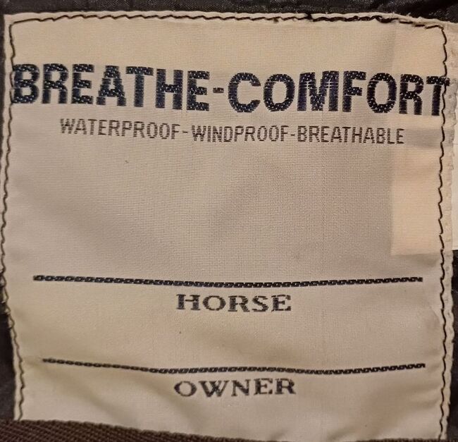 120€% 600D Highneck Regendecke m. Fleece Riders King braun beige 165cm, Riders King 600D Highneck Regendecke personalisierbar mit Fleece, Reitartikelbörse (Reitartikelbörse - Onlineshop für Wanderreiter), Horse Blankets, Sheets & Coolers, Grevenbroich, Image 4