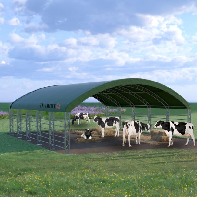 Kuhstall 12x12 m CTL4040 für den ganzjährigen Einsatz auf Weiden, Karol, Horse Shelters & Tents, Wrocław