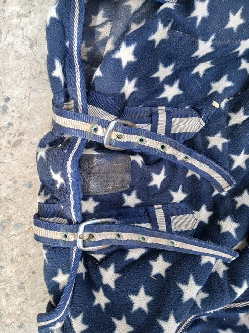 145cm Blue Steel fleece with half neck., Blue Steel, Cherie, Pferdedecken, Gonubie