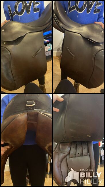 15.5” brown full leather pony saddle, Stephen Hadley, Sarah Hogan-Sutor, Siodła wszechstronne, Birmingham, Image 9