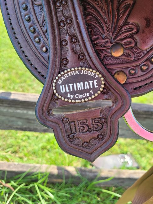 15.5 in Circle Y Martha Josey Ultimate Cash Barrel Saddle, Circle Y Martha Josey Ultimate Cash Barrel Saddle, Angel, Westernsattel, Milton, Abbildung 8