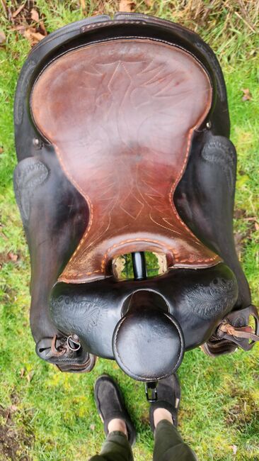 15.5" Rios saddlery western saddle, Rios, Kim, Western Saddle, Anacortes, Image 4