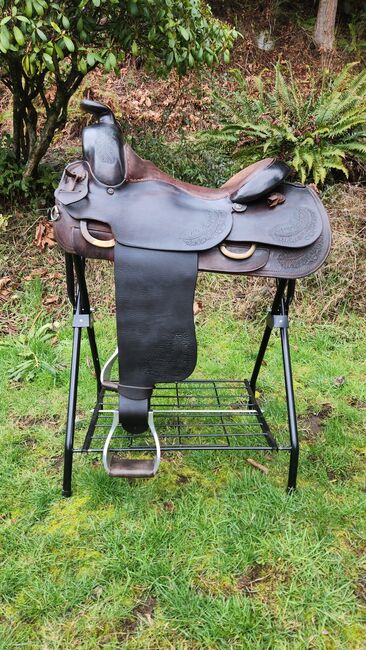 15.5" Rios saddlery western saddle, Rios, Kim, Westernsattel, Anacortes