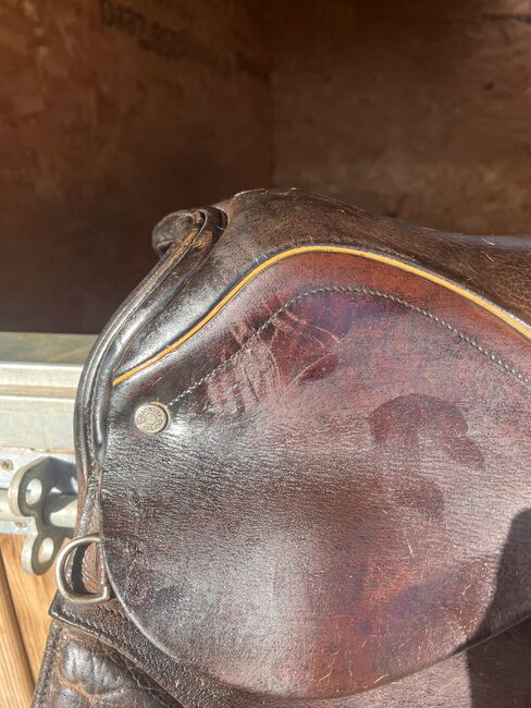 15” Barnsby brown pony saddle, Barnsby, Nikki sawyer, All Purpose Saddle, Ipswich, Image 6