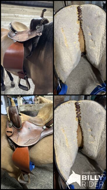 15” Barrel Racing saddle, No name, Ashley, Siodło westernowe , Fort pierce, Image 11