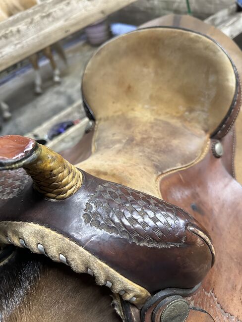 15” Barrel Racing saddle, No name, Ashley, Western Saddle, Fort pierce, Image 7