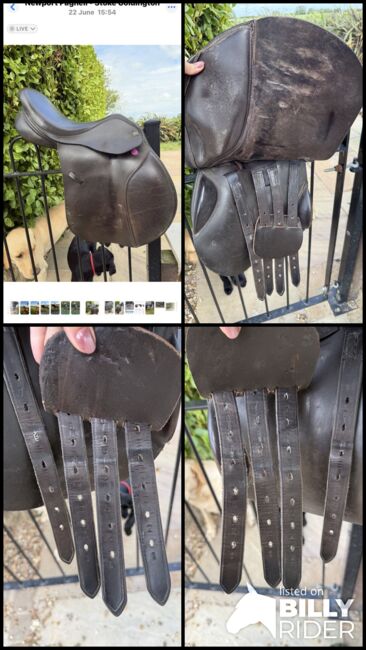 15” brown saddle made by master saddler, GP, Hayley Lousada, Other Saddle, Buckinghamshire , Image 8