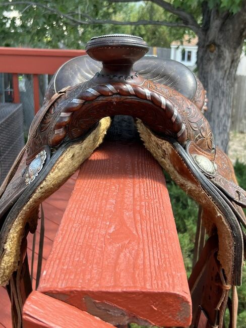 15" Circle Y Western Saddle on auction sale, Circle Y, Chris McCall, Western Saddle, Chris McCall, Image 3
