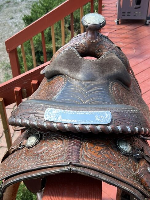 15" Circle Y Western Saddle on auction sale, Circle Y, Chris McCall, Western Saddle, Chris McCall, Image 4