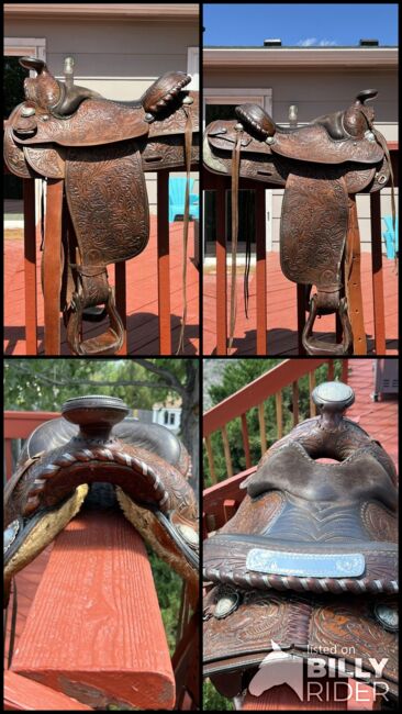15" Circle Y Western Saddle on auction sale, Circle Y, Chris McCall, Western Saddle, Chris McCall, Image 5