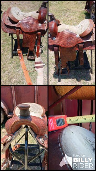 15 inch Western Saddle Need Gone ASAP!, None None, Victoria , Siodło westernowe , Riesel, Image 7