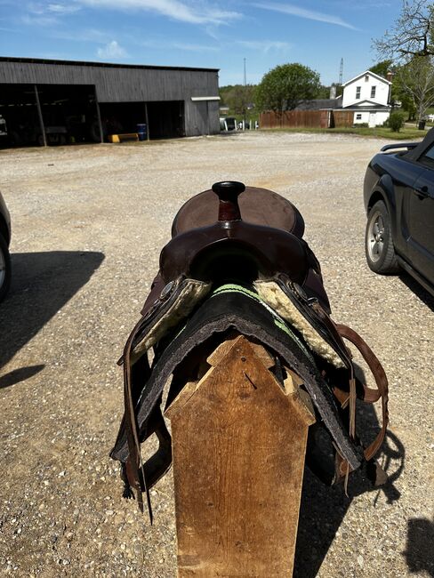 15” king series saddle, King Series, Danielle Hall, Western Saddle, Coolville , Image 3