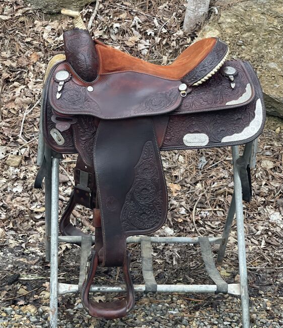 15in Circle Y Equitation Saddle, Circle Y, Beth, Western Saddle, Primm Springs, Image 2