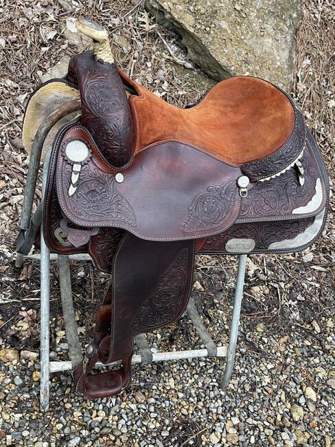 15in Circle Y Equitation Saddle, Circle Y, Beth, Western Saddle, Primm Springs, Image 4