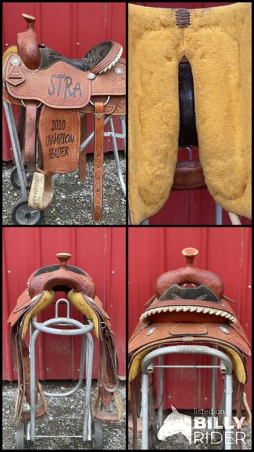 15in Ranch Saddle, Cowboy Classic Saddlery, Beth, Siodło westernowe , Primm Springs, Image 6