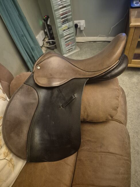 16.5 ideal saddle, Ideal, Karen Thomas, All Purpose Saddle, Birmingham., Image 5