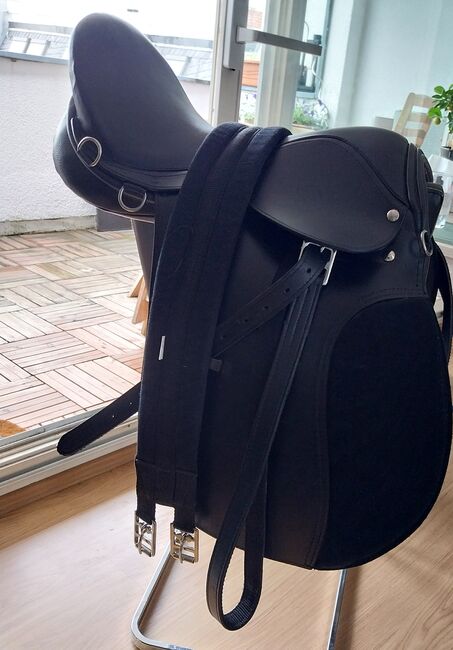 16,5 zoll neuwertiger Sattel inkl.  Zubehör, No name, Mel P. , All Purpose Saddle, Zwickau, Image 2