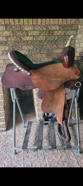 16" Barrel Saddle, Ran Ten, Morgan , Western Saddle, Union, Image 4