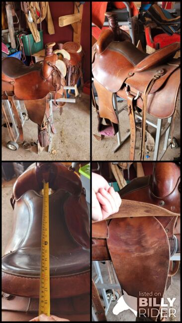 16 in gel seat Colorado roping saddle, Colorado  Comfort Gel seat roper, Dani, Westernsattel, Merritt, Abbildung 11