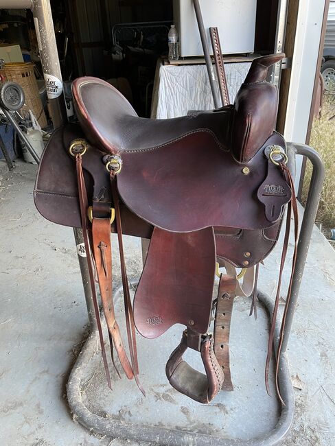 16” Tucker High Plains western saddle, Tucker High Plains, Angie, Siodło westernowe , Whitewater, Image 2