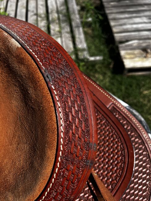 16” western saddle, Sarah Benson, Saddles, Gloucester, Image 4
