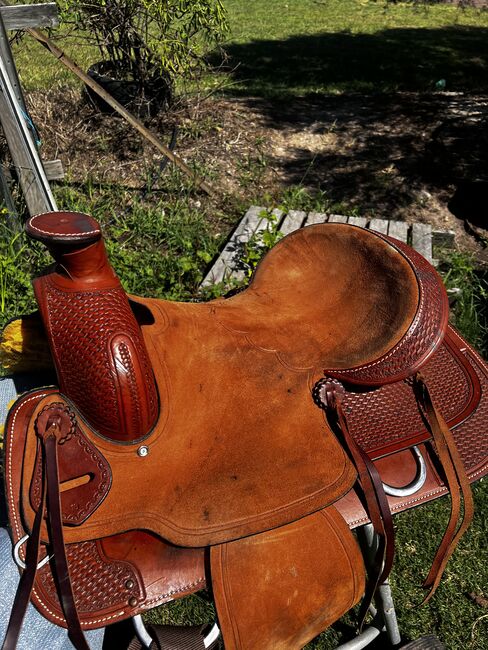 16” western saddle, Sarah Benson, Saddles, Gloucester, Image 7