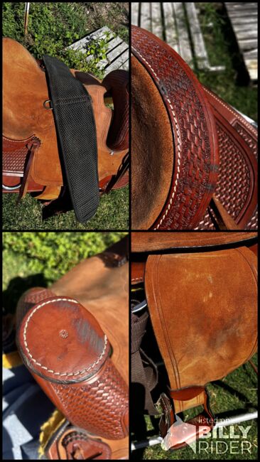 16” western saddle, Sarah Benson, Saddles, Gloucester, Image 9