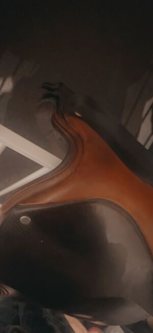 16’ wide leather saddle two toned, hannah colbran, Vielseitigkeitssattel (VS), telford, Abbildung 2