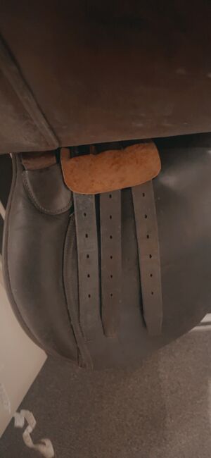 16’ wide leather saddle two toned, hannah colbran, Vielseitigkeitssattel (VS), telford, Abbildung 3