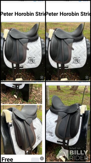 17 1/2 Peter Horobin Kitzbuhel dressage saddle, Peter horobin Kitzbuhel , Judith Thomas, Dressursattel, Placentia, Abbildung 7