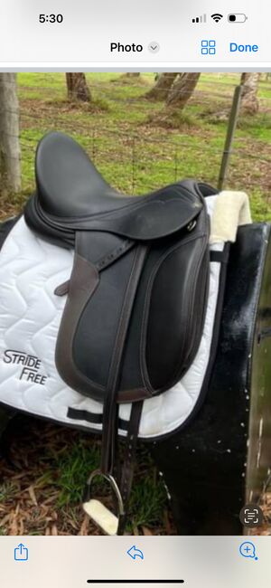 17 1/2 Peter Horobin Kitzbuhel dressage saddle, Peter horobin Kitzbuhel , Judith Thomas, Dressursattel, Placentia, Abbildung 3