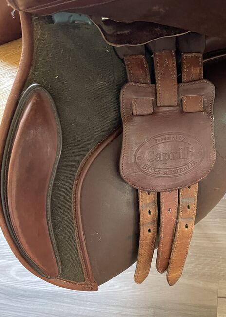 17.5” Bates Caprilli CAIR jump saddle, Bates Caprillli, Marianne Rowntree, Jumping Saddle, Plymouth, Image 3