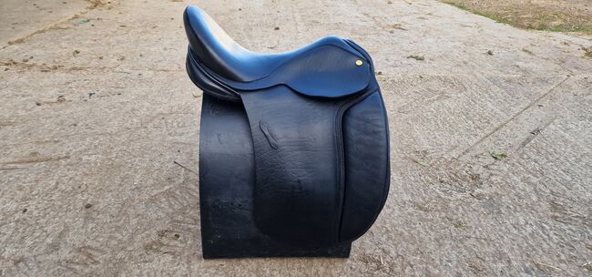 17.5" H&S Holistic dressage saddle (Black), Humphries & Swain Holistic (semi-flex), Nicola Hall, Dressursattel, Swindon, Abbildung 2